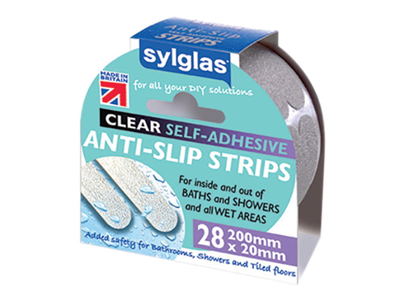 Anti-Slip Discs 40mm Clear (Pack 60), Sylglas