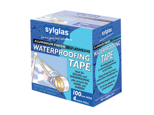 Aluminium Finish Waterproofing Tape 50mm x 4m, Sylglas