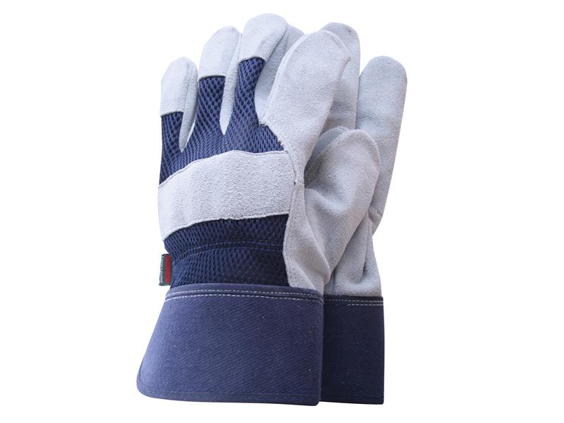 TGL410 Men's Suede Leather Rigger Gloves - One Size, Town & Country