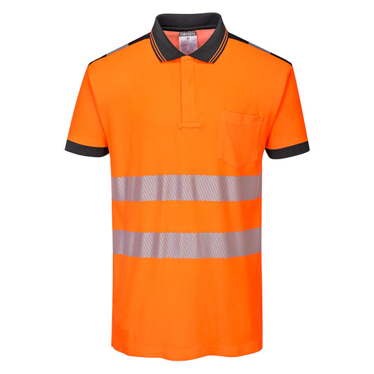 PW3 Hi-Vis Cotton Comfort Polo Shirt S/S, Morgans PW