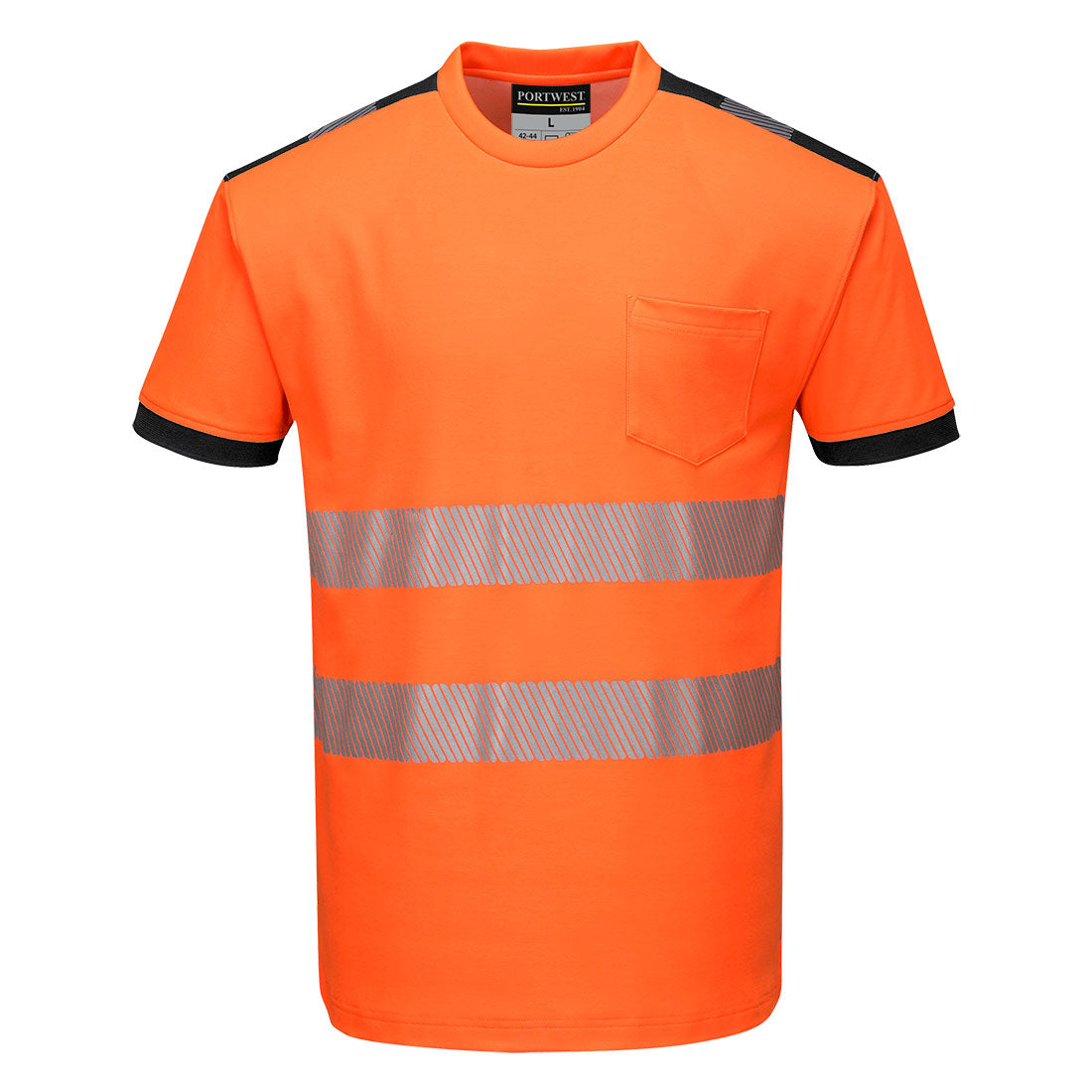 PW3 Hi-Vis Cotton Comfort T-Shirt S/S, Morgans PW