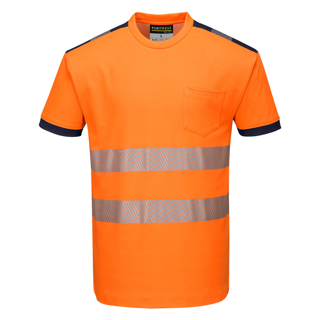 PW3 Hi-Vis Cotton Comfort T-Shirt S/S, Morgans PW