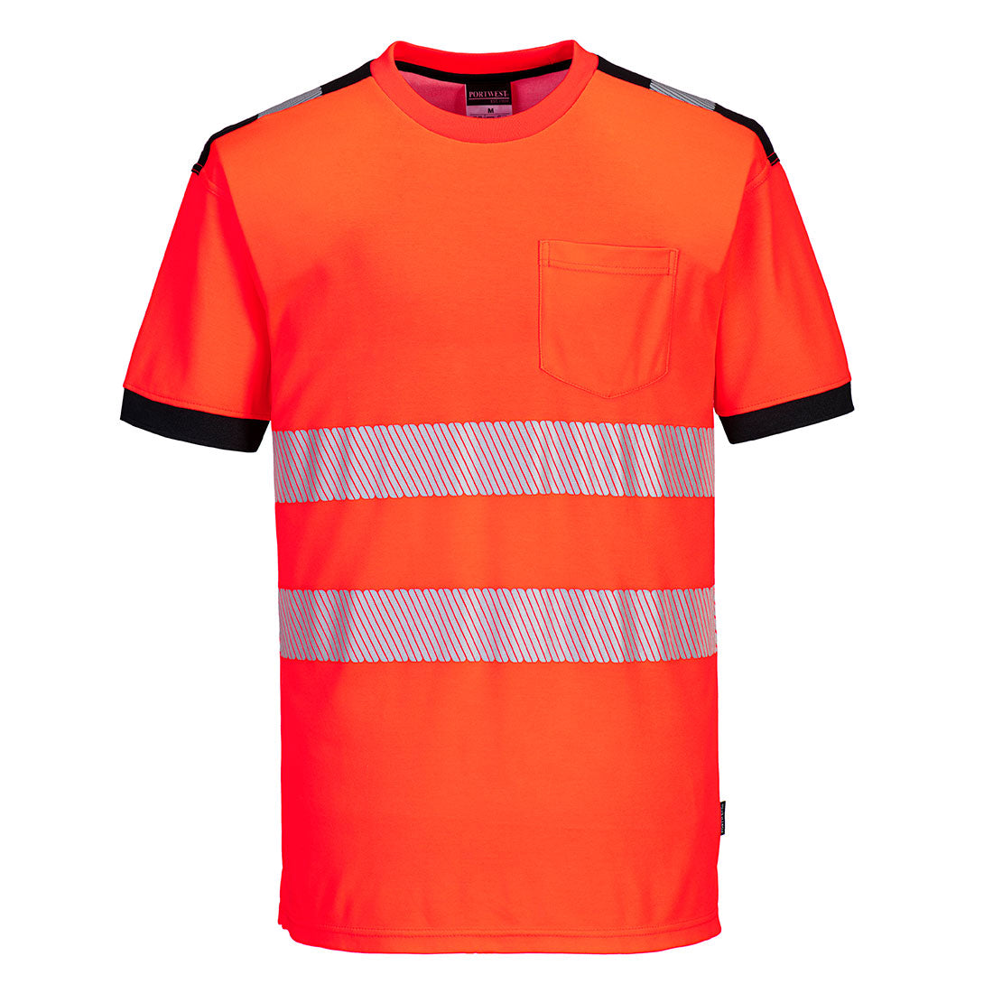 PW3 Hi-Vis Cotton Comfort T-Shirt S/S, Morgans PW