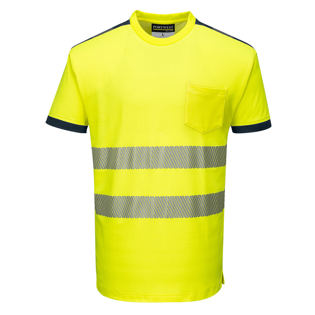 PW3 Hi-Vis Cotton Comfort T-Shirt S/S, Morgans PW