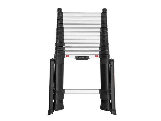 Prime Line Telescopic Ladder with Stabilisers 4.1m, Telesteps