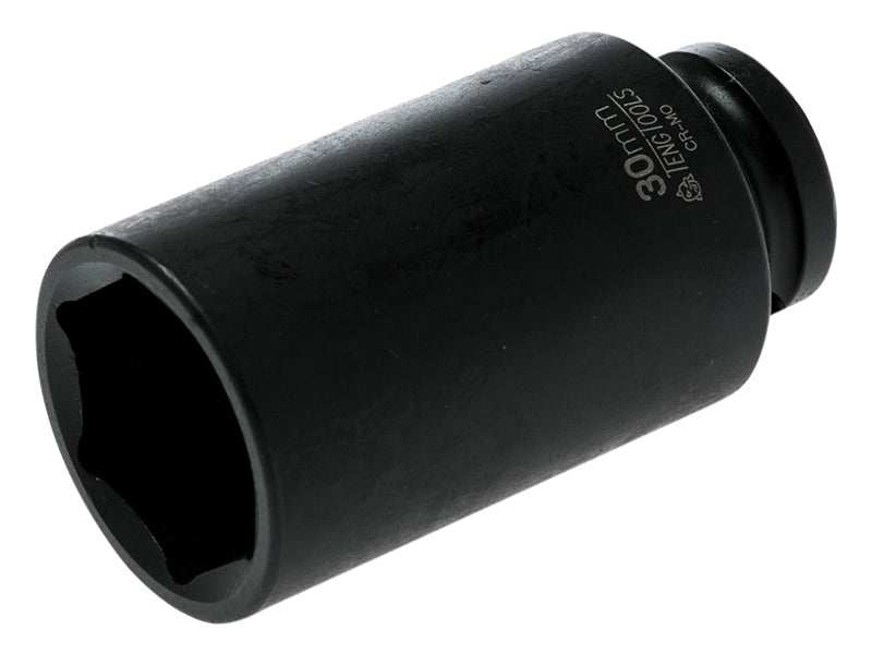 Deep Impact Socket Hexagon 6-Point 1/2in Drive 30mm, Teng