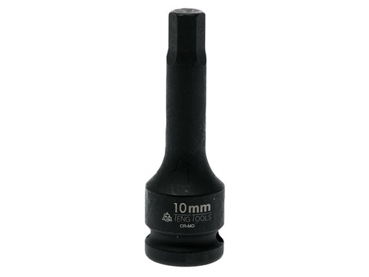 1/2in Hex Bit Impact Socket 10mm, Teng