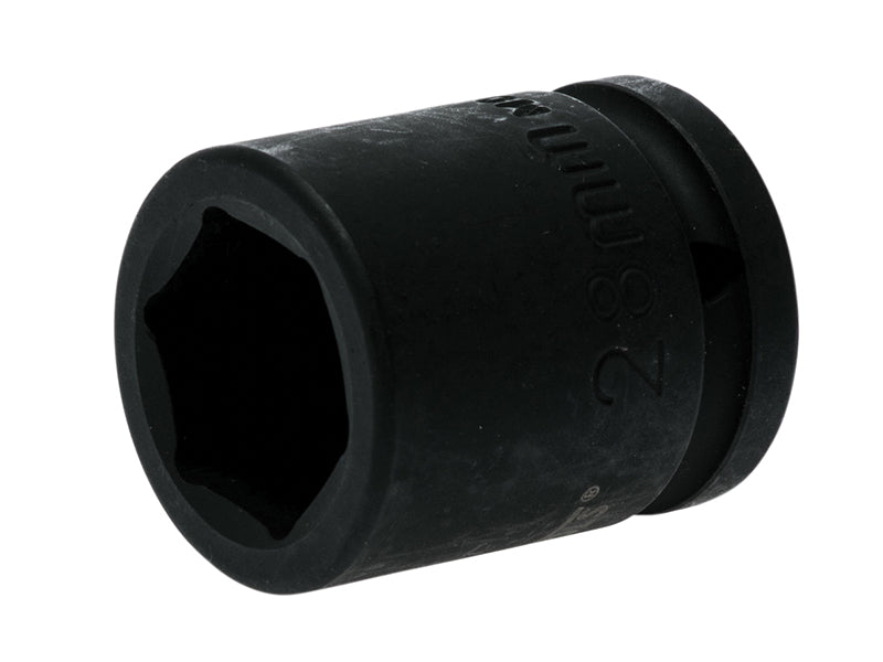 Impact Socket Hexagon 6-Point 3/4in Drive 28mm, Teng