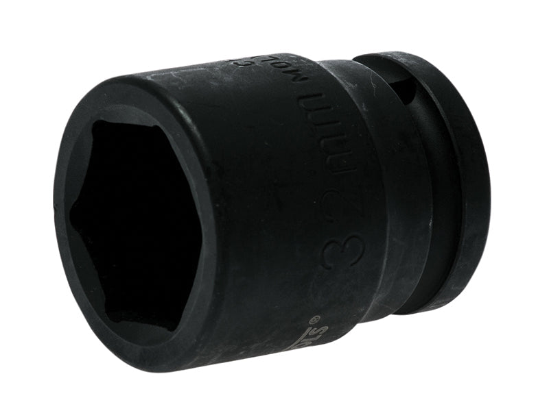 Impact Socket Hexagon 6-Point 3/4in Drive 32mm, Teng