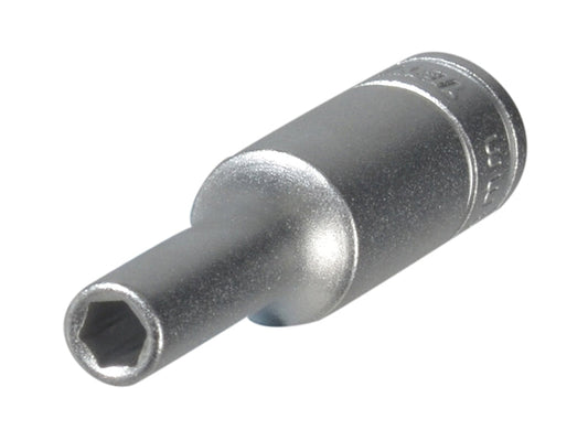 Hexagon Socket Deep 6 Point Regular 1/4in Drive 5.5mm, Teng