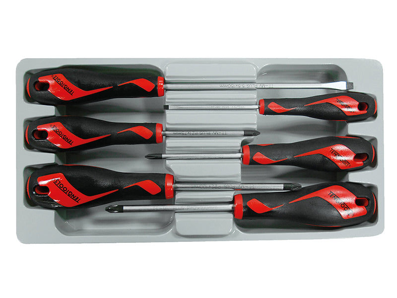 MD906N Screwdriver Set, 6 Piece, Teng