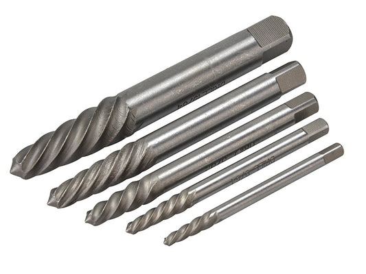 SE05 Screw Extractor Set, 5 Piece, Teng