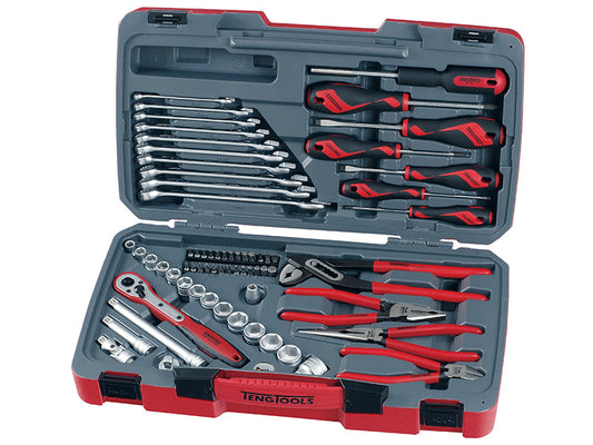 T3867 Tool Set of 67 3/8in Drive, Teng