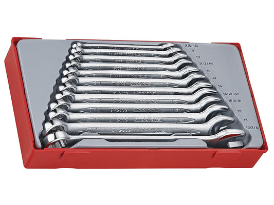 TT1236 Metric Combination Spanner Set, 12 Piece, Teng