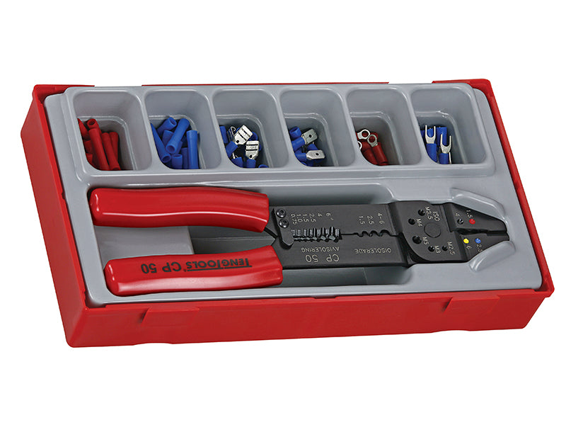 TTCP121 Crimping Tool Set, 121 Piece, Teng