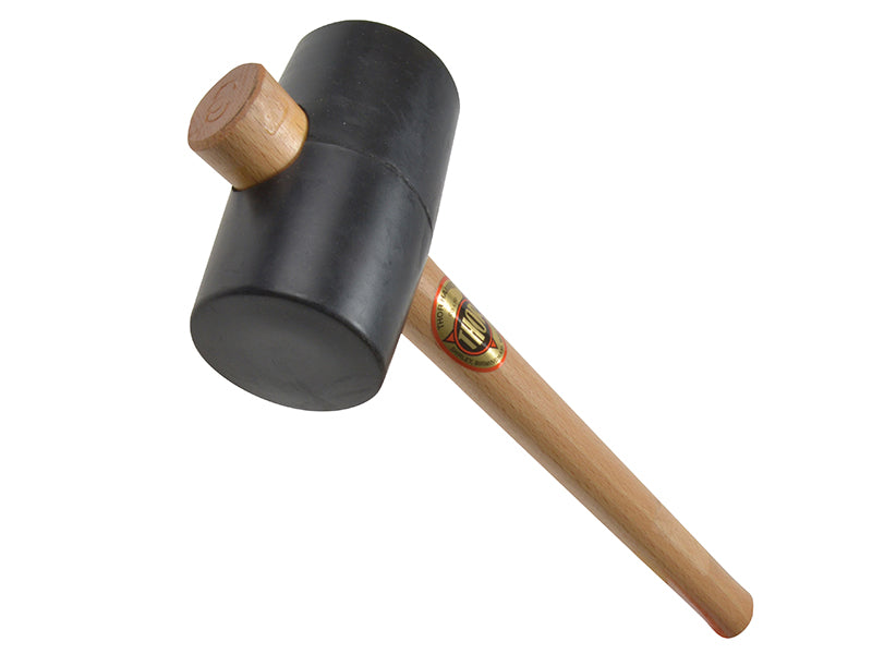 953 Black Rubber Mallet 64mm 550g, Thor