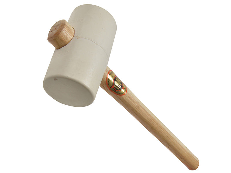 953W White Rubber Mallet 64mm 675g, Thor