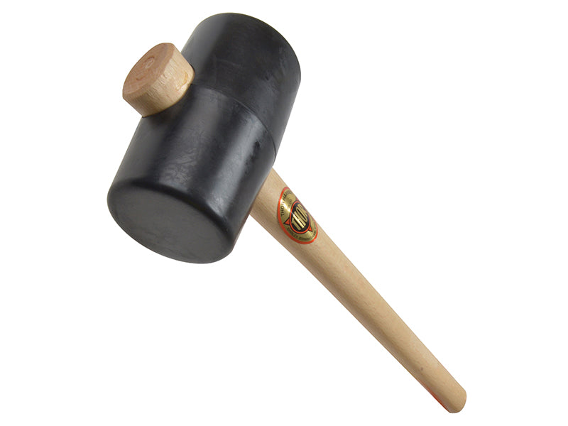 954 Black Rubber Mallet 74mm 800g, Thor