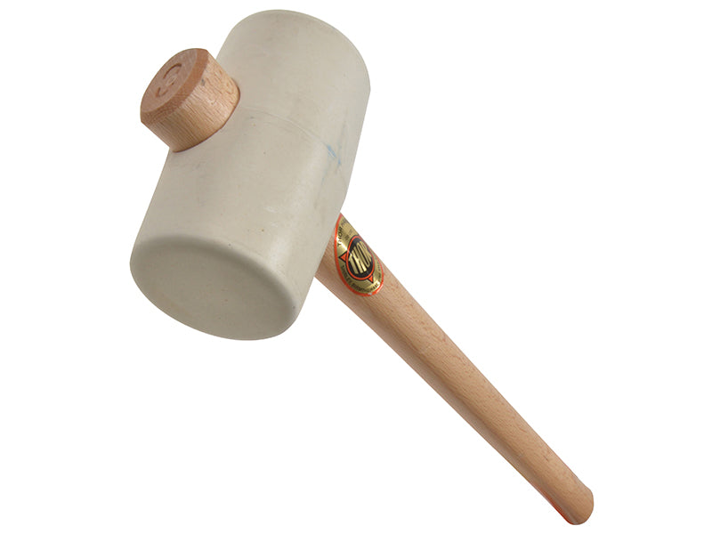 954W White Rubber Mallet 74mm 970g, Thor