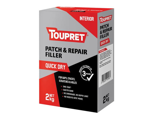 Quick Dry Patch & Repair 2kg, Toupret