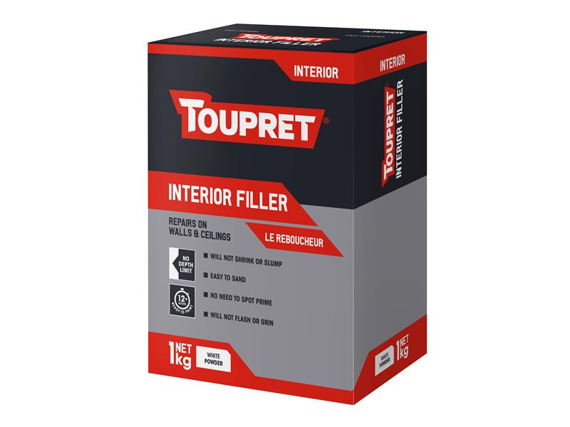 Interior Filler 1kg, Toupret