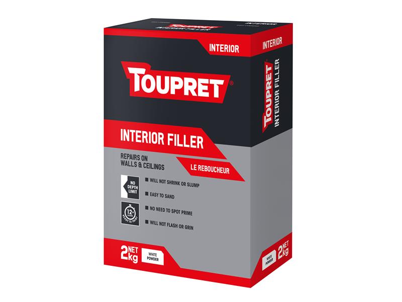 Interior Filler 2kg, Toupret