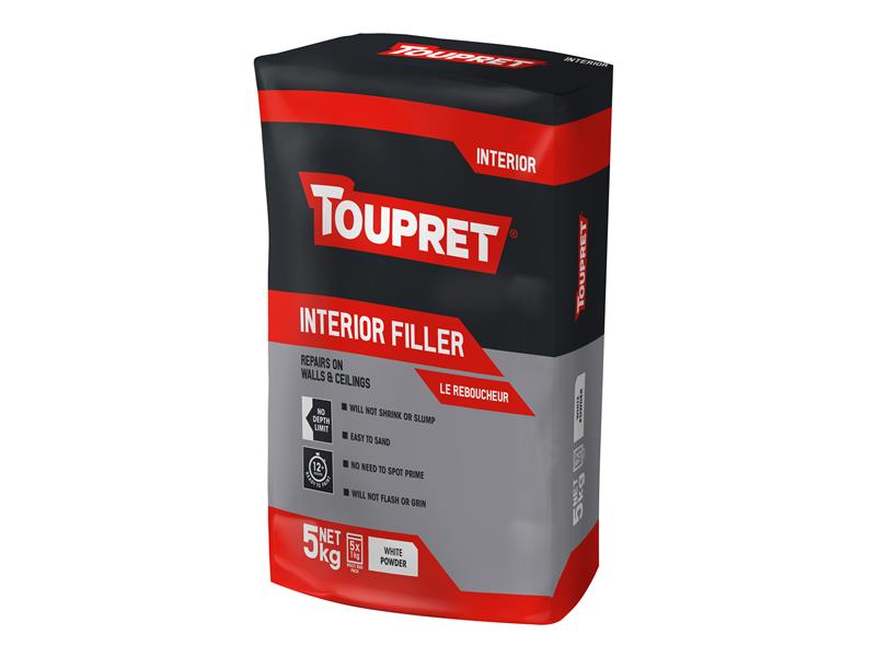 Interior Filler 5kg, Toupret