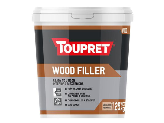 Wood Filler 1.25kg, Toupret