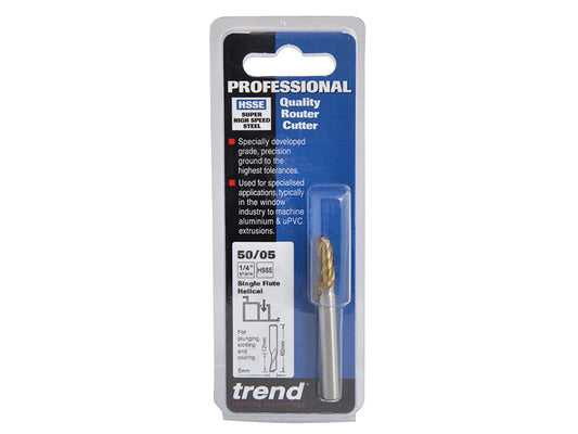 50/06 x 8mm HSSE Helical Plunge Bit 6mm, Trend