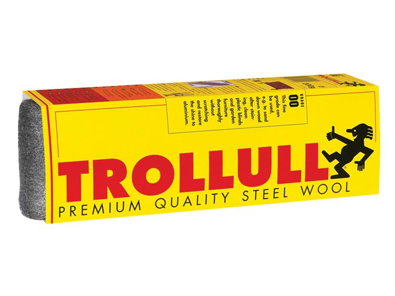 Steel Wool Grade 00 200g, Trollull