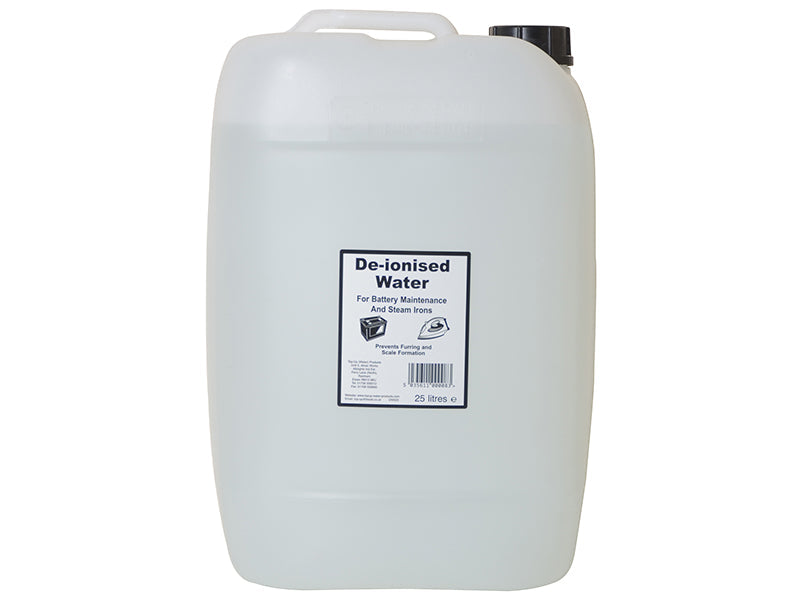 De-ionised Water 25 litre, TUW