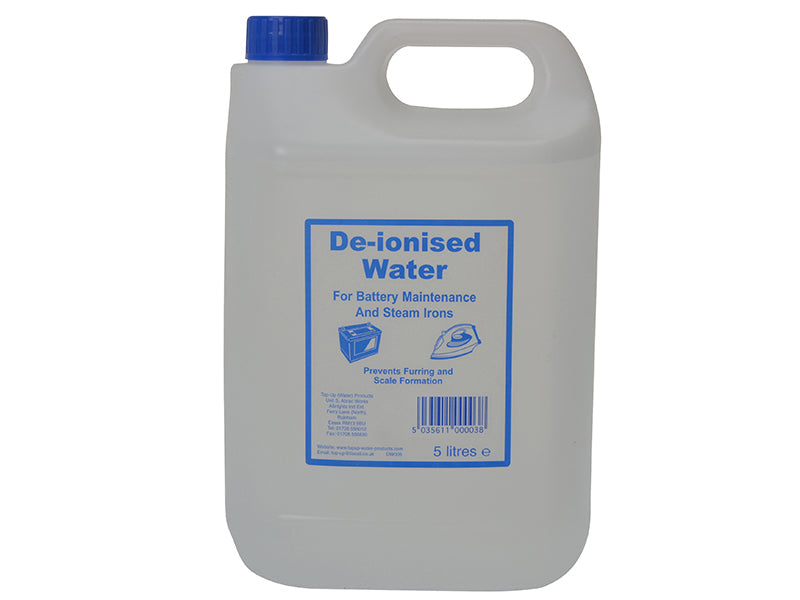 De-ionised Water 5 litre, TUW