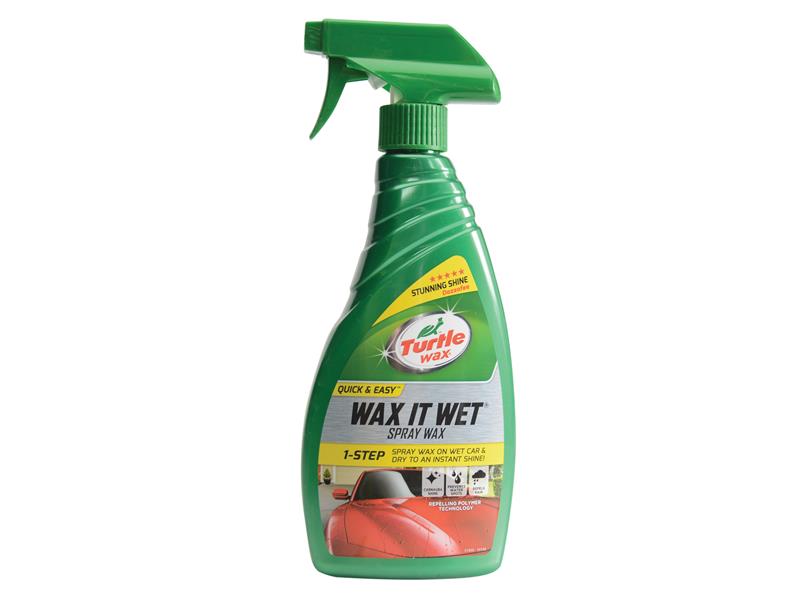 Wax It Wet Spray Wax 500ml, Turtle Wax