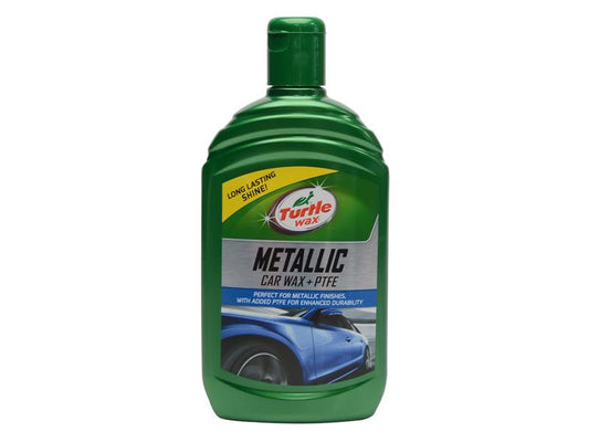 Metallic Car Wax + PTFE 500ml, Turtle Wax