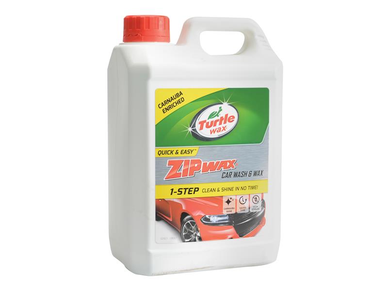 Zip Wax Car Wash & Wax 2.5 litre, Turtle Wax