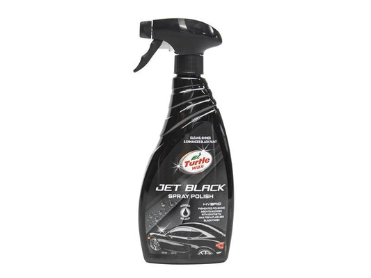 Jet Black Spray Polish 500ml, Turtle Wax