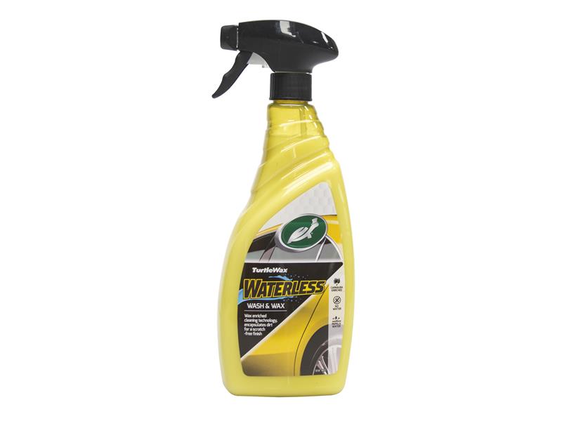 Wash & Wax Waterless Cleaning 750ml, Turtle Wax