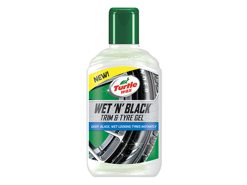 Wet 'n' Black Trim & Tyre Gel 300ml, Turtle Wax