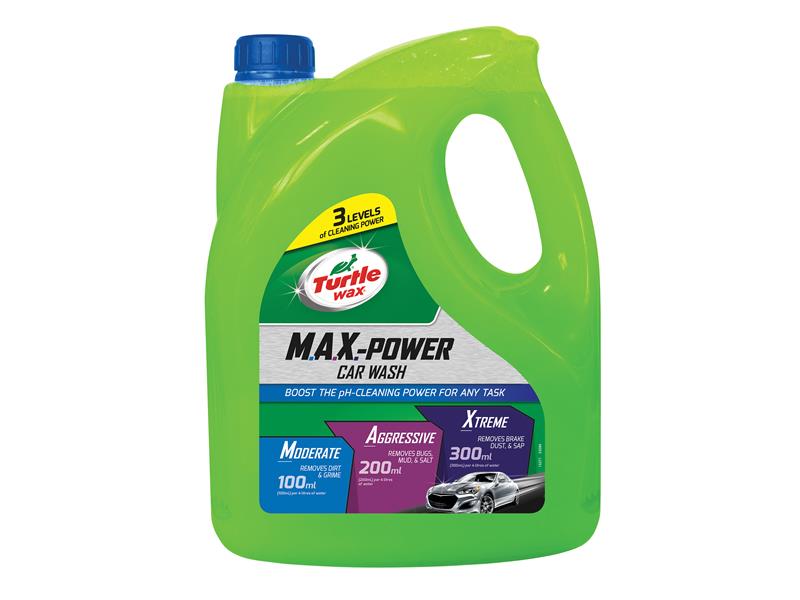 M.A.X.-Power Car Wash Shampoo 4 litre, Turtle Wax