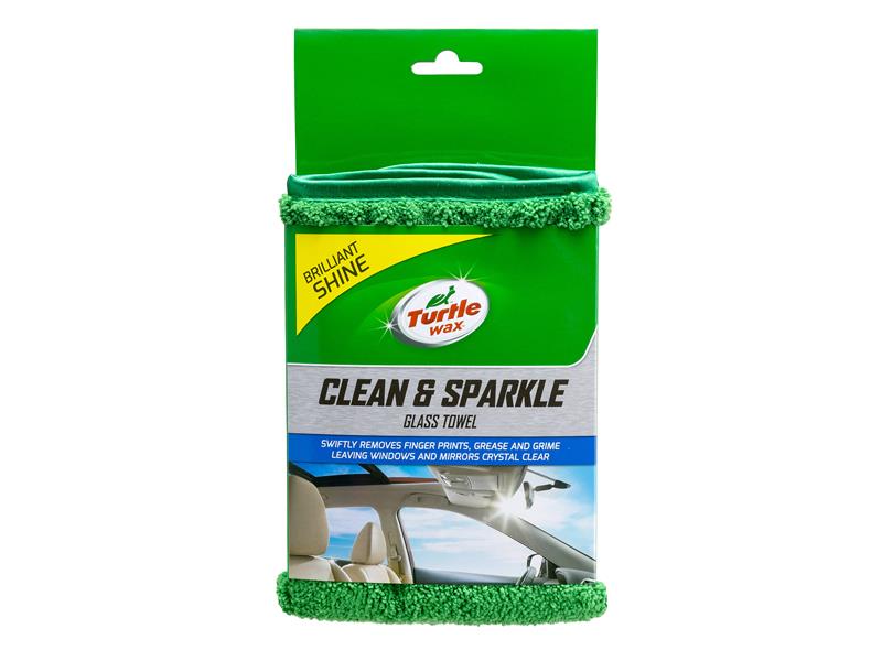 Clean & Sparkle Glass Towel, Turtle Wax