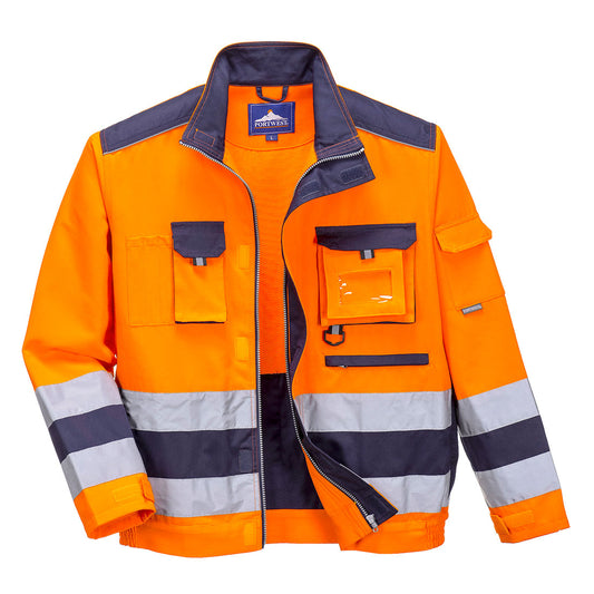 Lille Hi-Vis Contrast Bomber Jacket, Morgans PW