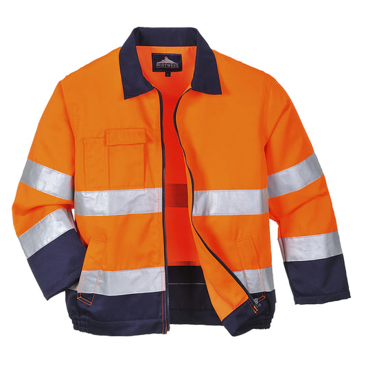 Madrid Hi-Vis Contrast Bomber Jacket, Morgans PW