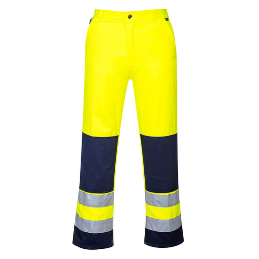 Seville Hi-Vis Contrast Work Trousers, Morgans PW