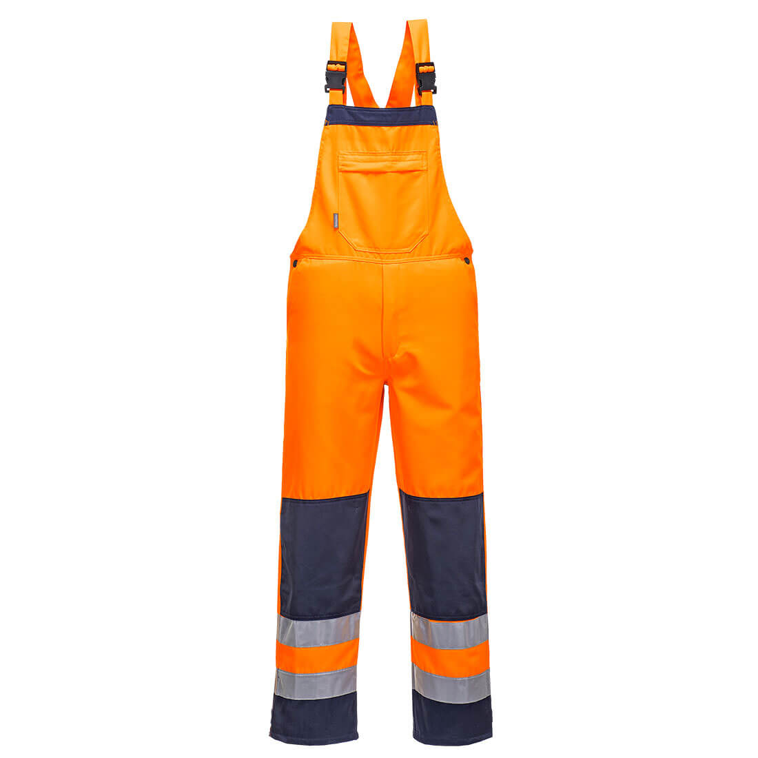 Girona Hi-Vis Contrast Work Bib and Brace, Morgans PW