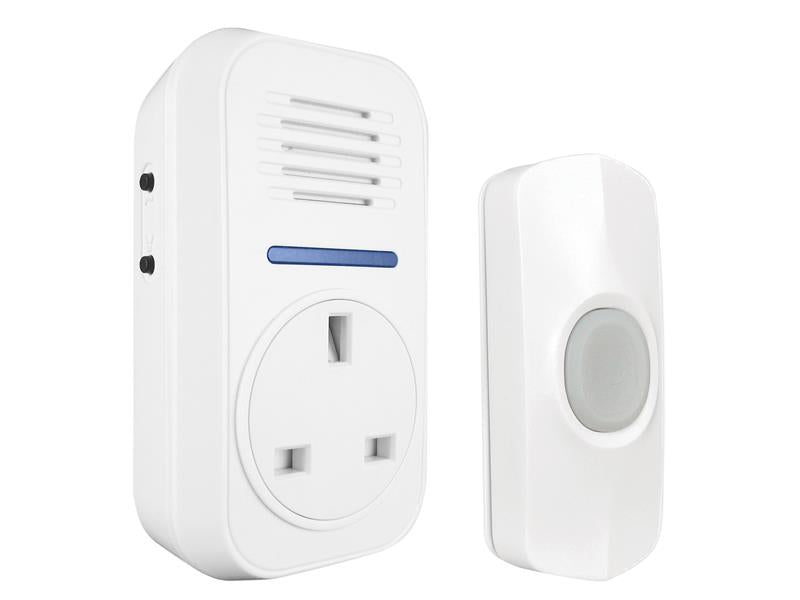 Smart Plug-Through Flashing Door Chime, Uni-Com