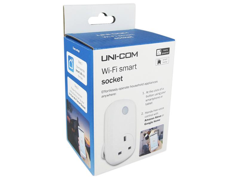 Wi-Fi Smart Socket, Uni-Com