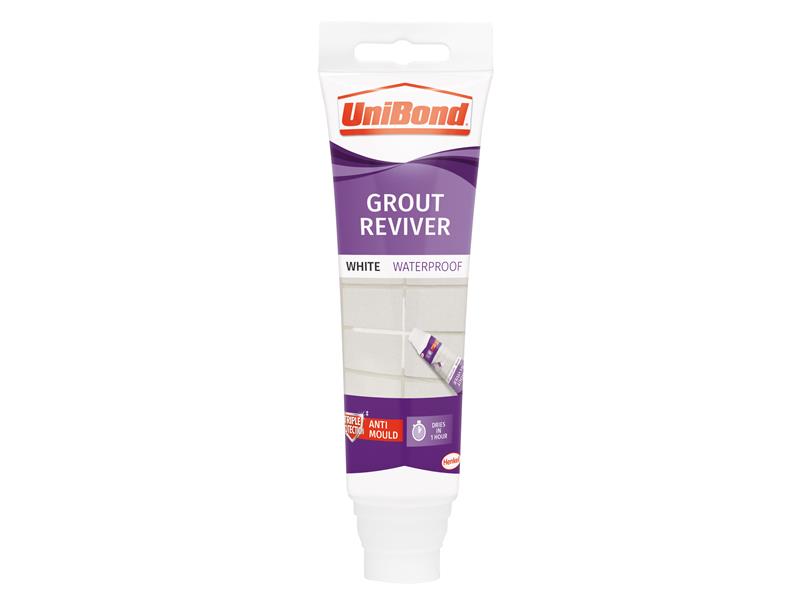 Grout Reviver White 125ml, UniBond