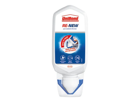 RE-NEW Silicone Sealant White 80ml, UniBond