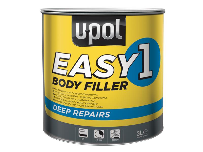 Easy 1 Body Filler 3 litre, U-POL