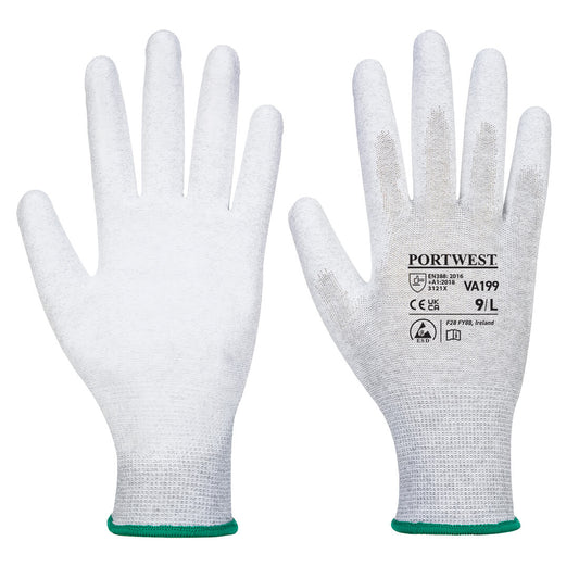 Vending Antistatic PU Palm Glove, Morgans PW